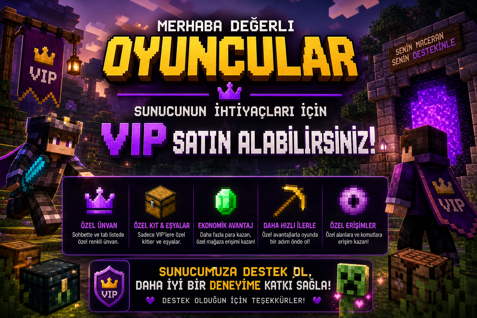 Sunucunun Size İhtiyacı Var 